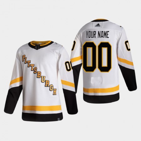 Maillot de Hockey Pittsburgh Penguins Personnaliser 2020-21 Reverse Retro Authentic - Homme